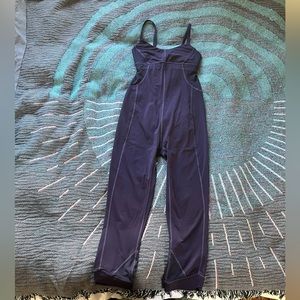 Lululemon yoga bodysuit with sheer cutouts